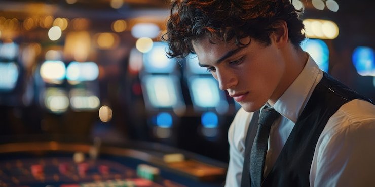 Antarmuka Arcade Games di platform slot235 menampilkan grafis berwarna-warni dengan tombol kontrol yang jelas